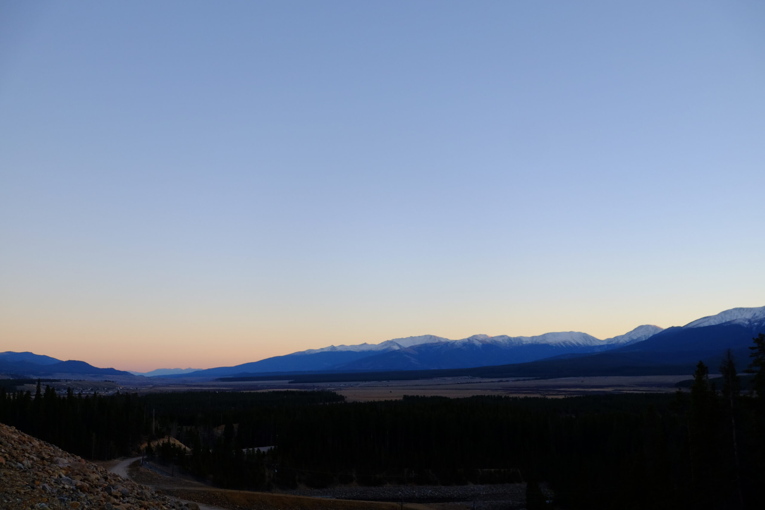 next to the biggest mountain